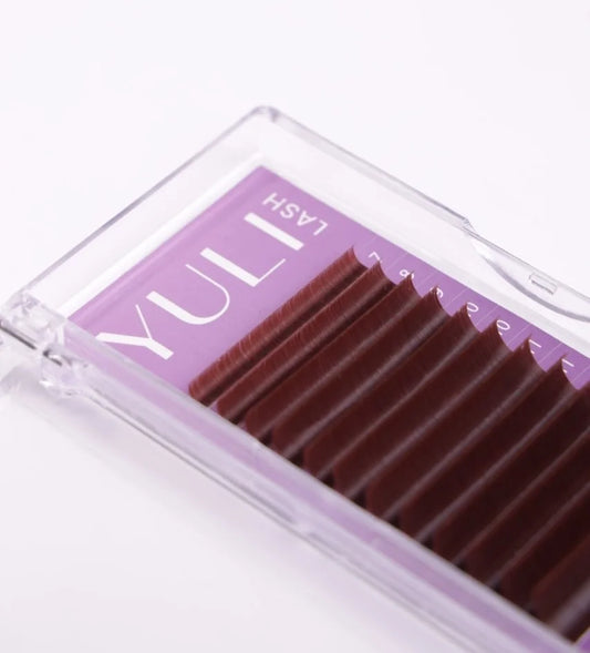 Brown Eyelashes M Curl