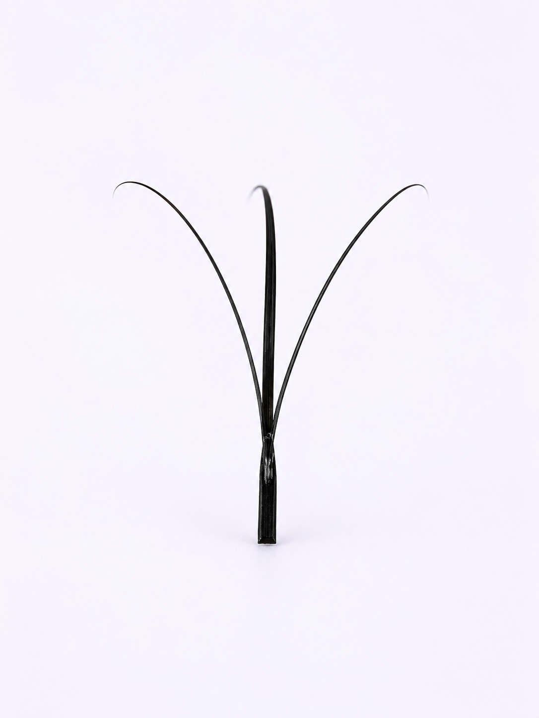 Black Eyelashes 3D W Spikes CC curl